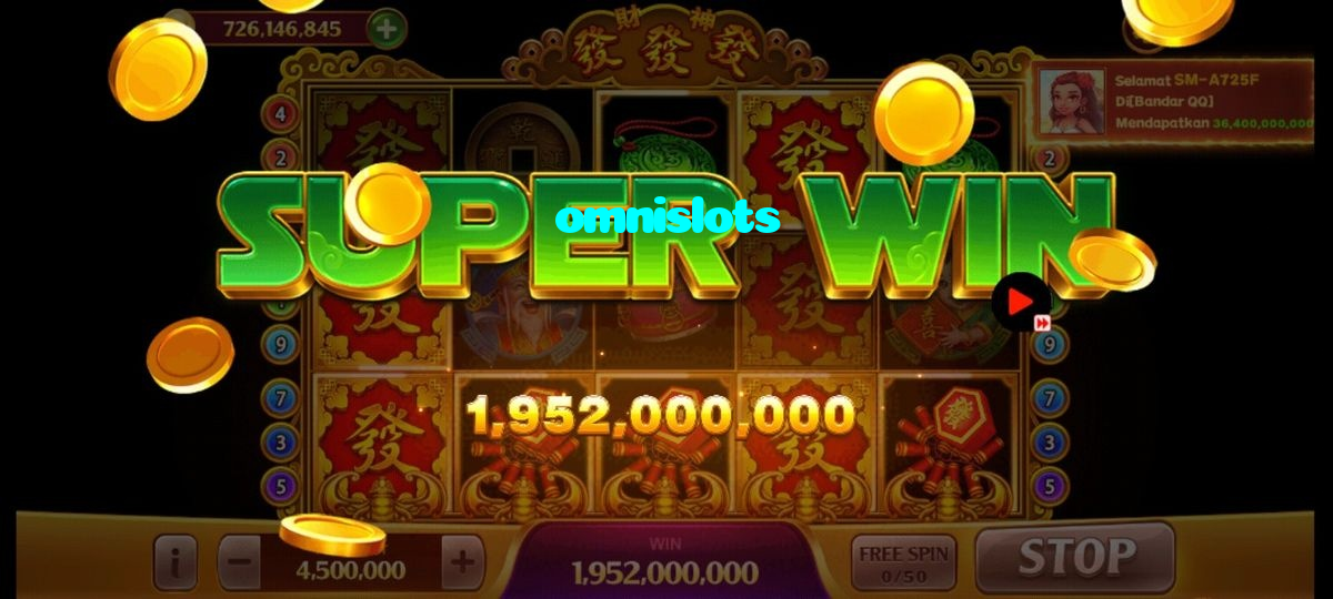 available types of omnislots bet including pre-match live express and system bets
